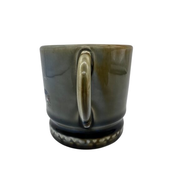 Vintage Wade Irish Porcelain Finn MacCool Folk-Art Mug 3″ Made in Ireland - Picture 3 of 6